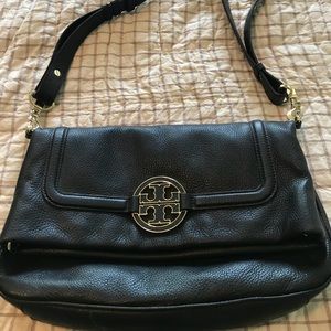 Tory Burch Black Crossbody Clutch or Shoulder Bag